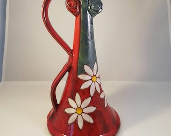 Christmas Gift - Ceramic Candle holder, Stoneware  Candlestick , Art pottery decor, Home Decor,Tableware , Christmas gift