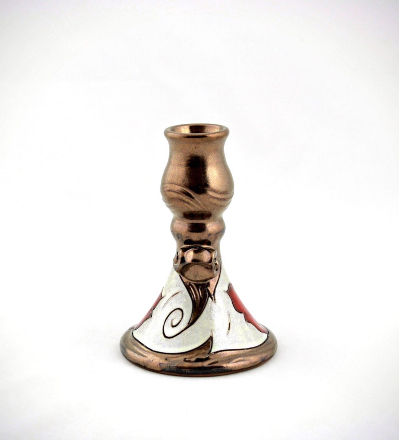 Ceramic Candlestick Holder Unique Handmade Candle Holderart Etsy UK