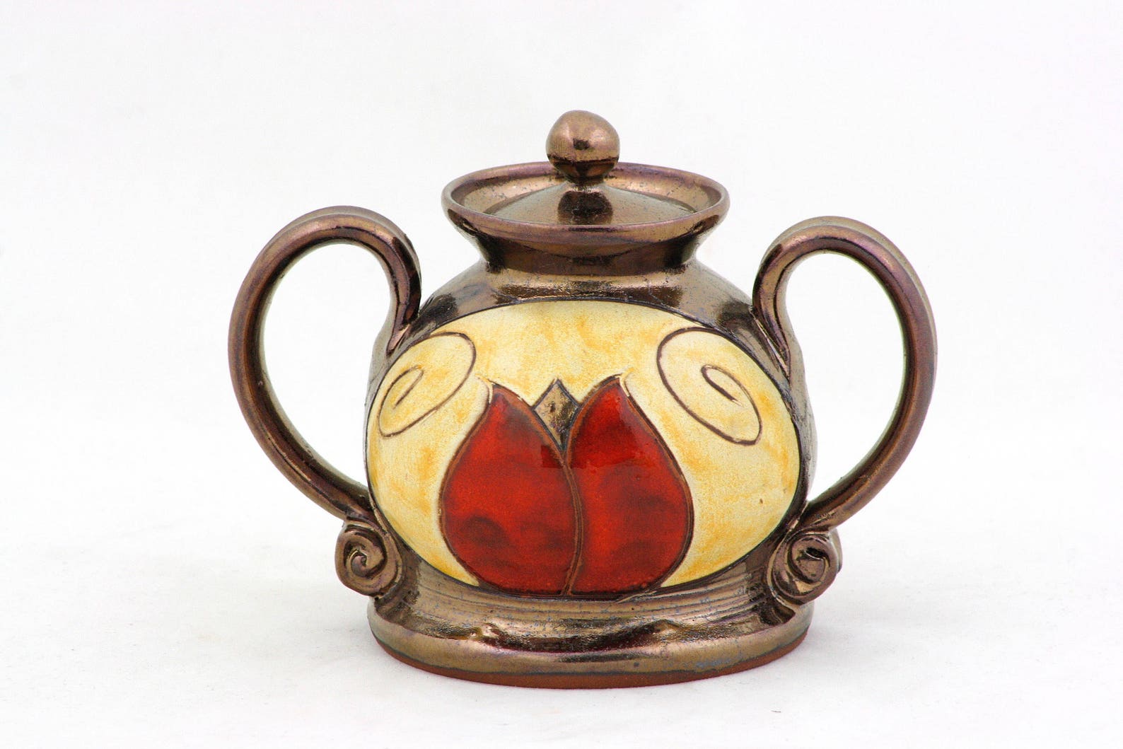 Ceramic Sugar Caddy Wheel Thrown Sugar Bowl Pottery Sugar Etsy Australia