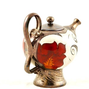 Ceramic Teapot, Pottery Tea Pot,Handmade teapot, Stoneware teapot, Unique teapot, Clay Tea Pot, Clay Serving teapot , Anniversary gift image 9