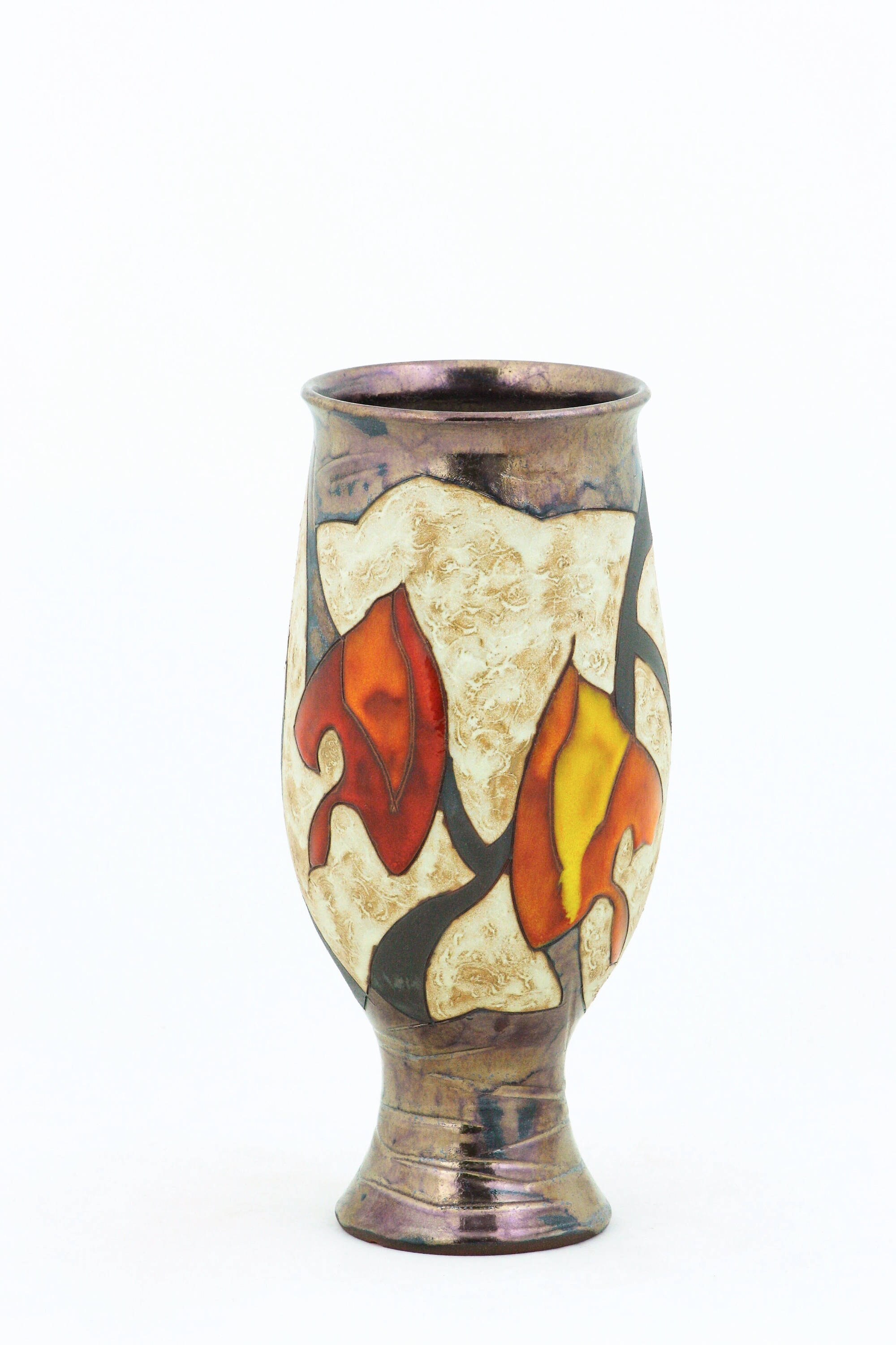 Large Flower Vase, Wheel Thrown Pottery Vase, Handmade Ceramic Vase ...