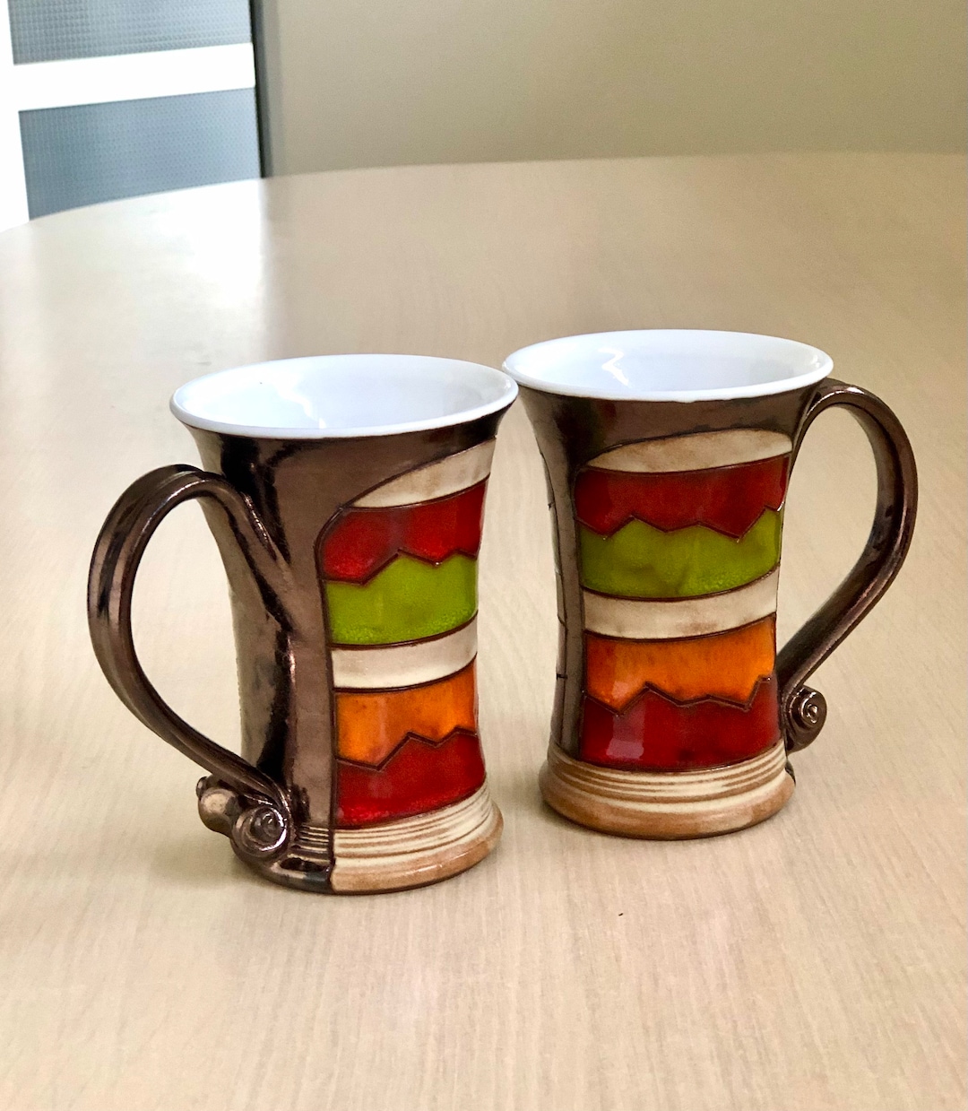 Unique Coffee Mugs Set: Artistic & Functional Designs for Every Coffee Lover