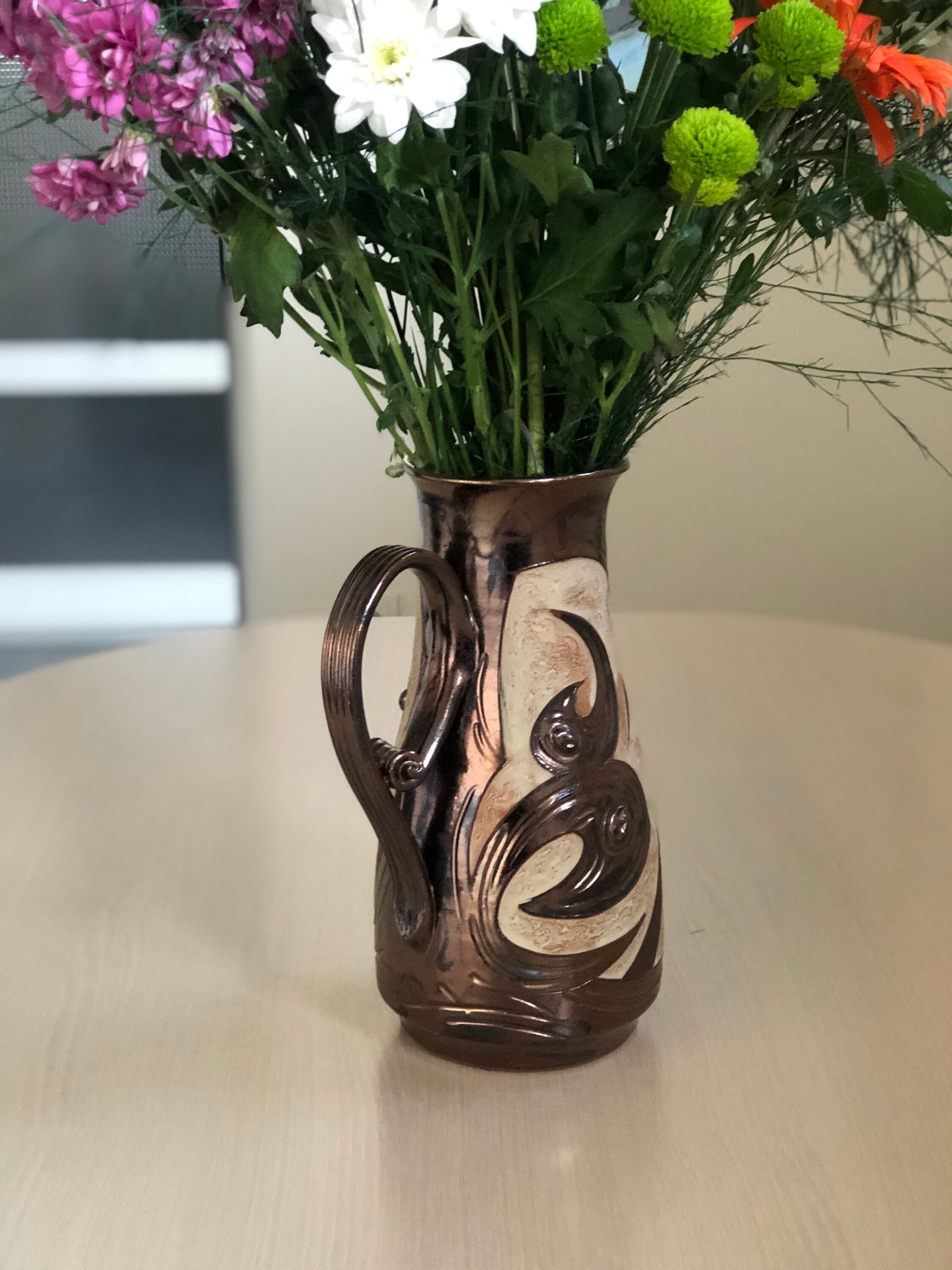 Large Ceramic Pitcher Handmade Ceramic Vase Flower Vase Jug Etsy UK