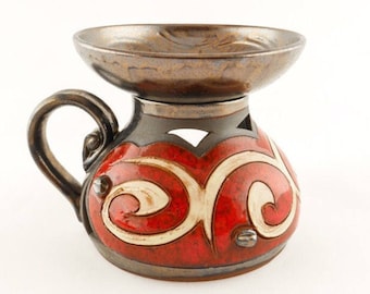 オイルバーナー、アロマランプ、アンティークコレクション、母の日