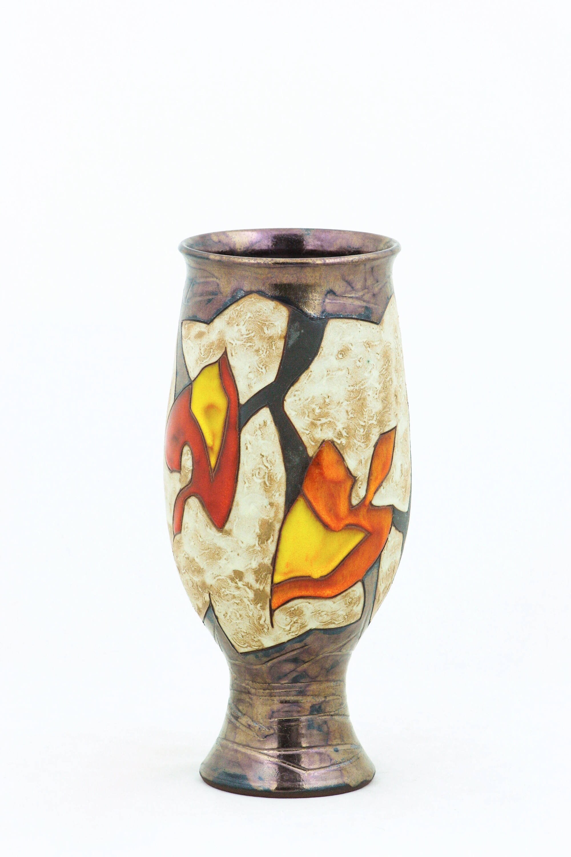 Large Flower Vase, Wheel Thrown Pottery Vase, Handmade Ceramic Vase ...