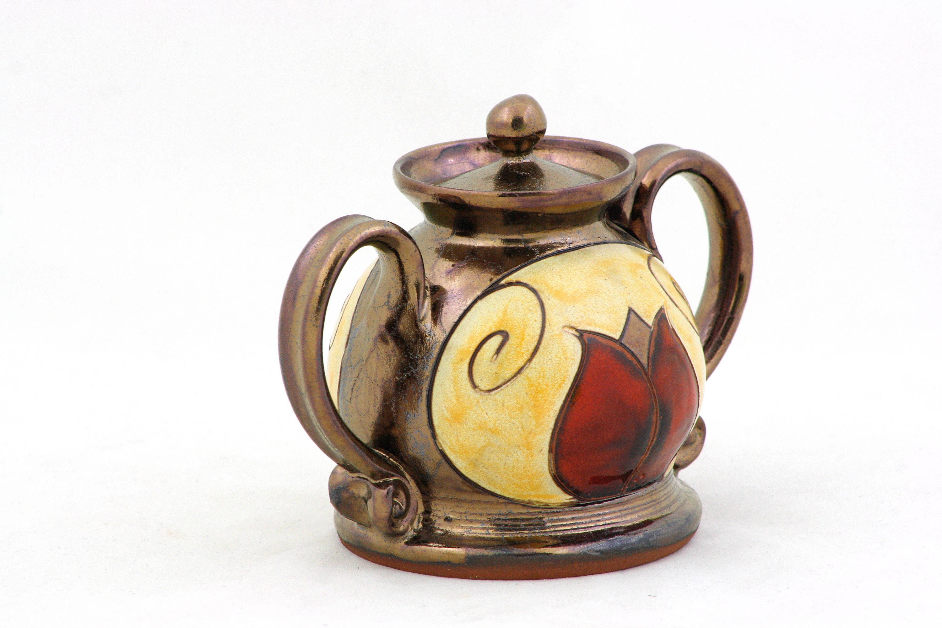 Ceramic Sugar Caddy Wheel Thrown Sugar Bowl Pottery Sugar Etsy Australia