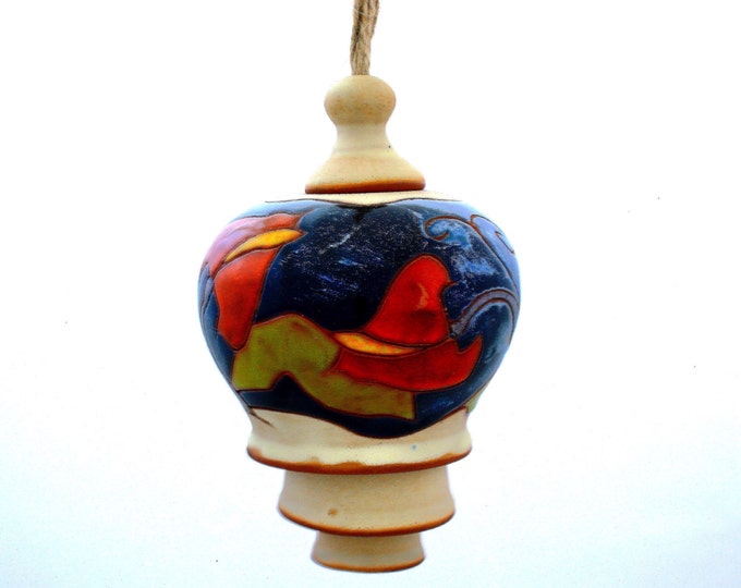 Hanging Bells, Handmade Ceramic Bell, Ceramic Bells, Ceramic Bell