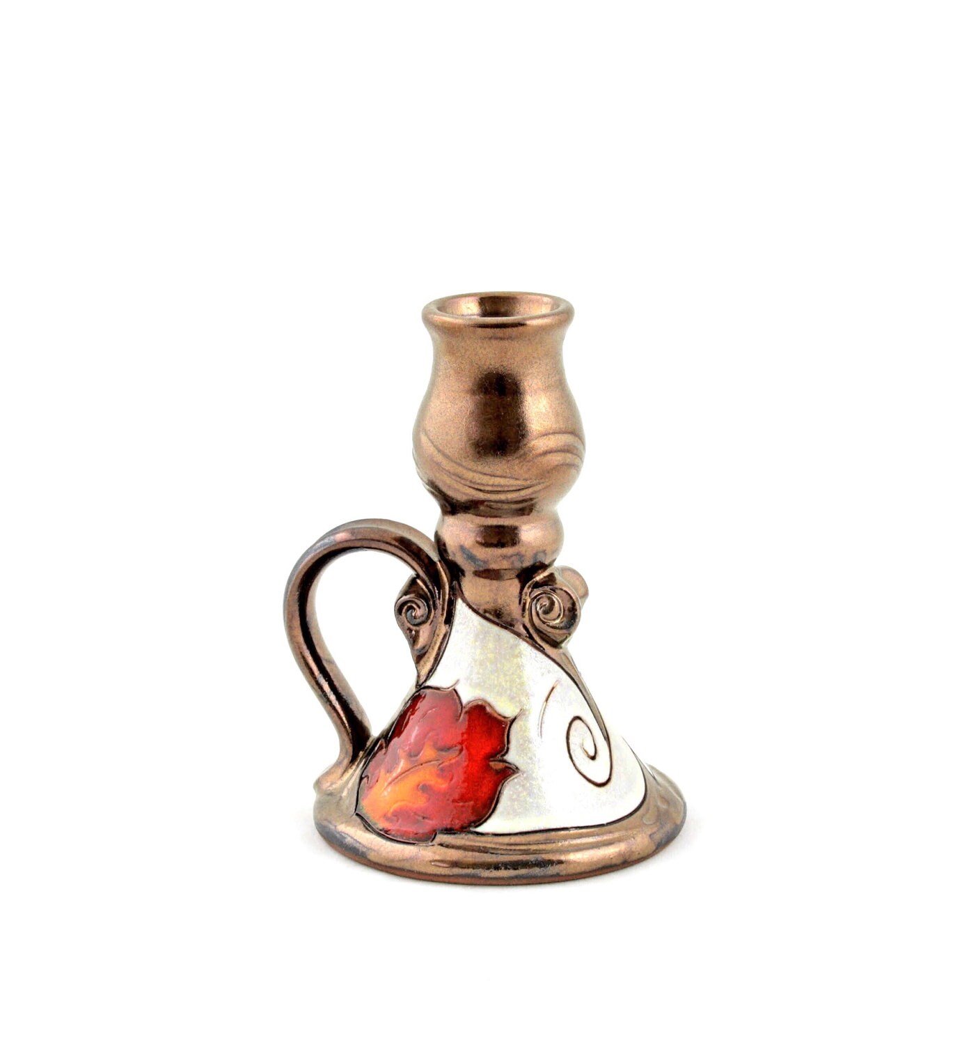 Ceramic Candlestick holder Unique handmade candle holderArt Etsy
