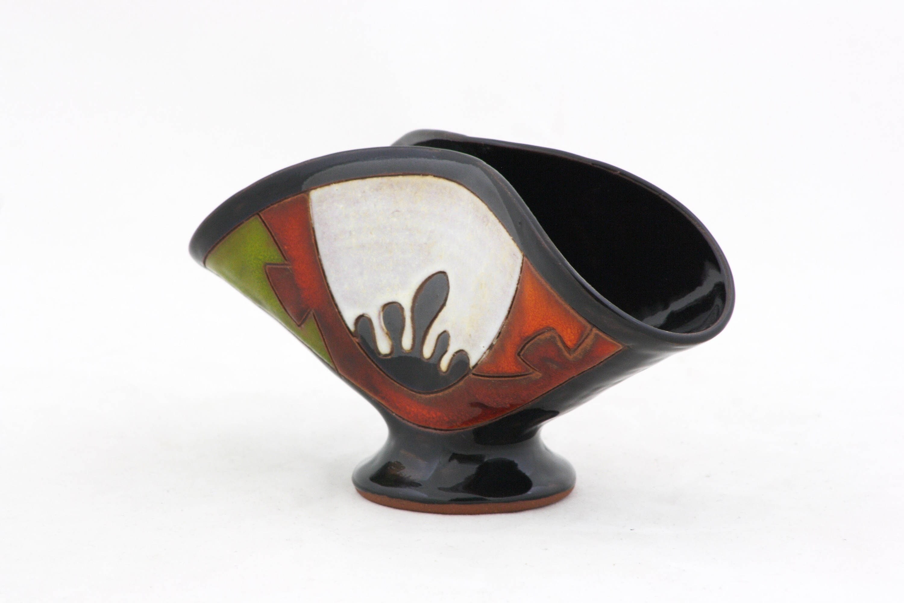 お母さんへのかわいいギフト - ナプキンホルダー、手作りの陶器製