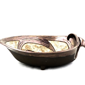 Modern Ceramic Fruit Bowl, Clay Pasta Serving Dish, Decorative Leaf Pottery Bowl Nature-Inspired Fruit Dish, Trinket Dish, Hostess Gift image 7