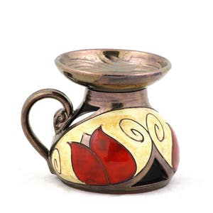 Ceramic essential oil burner, Tulip Aromatherapy  Diffuser, Pottery Scent Burner, Ceramic Oil Burner, Wax Melt burner, Gift for her