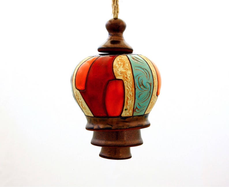 Wind Bell Garden Decor Ceramic Wind Bell Mother's Day Etsy UK