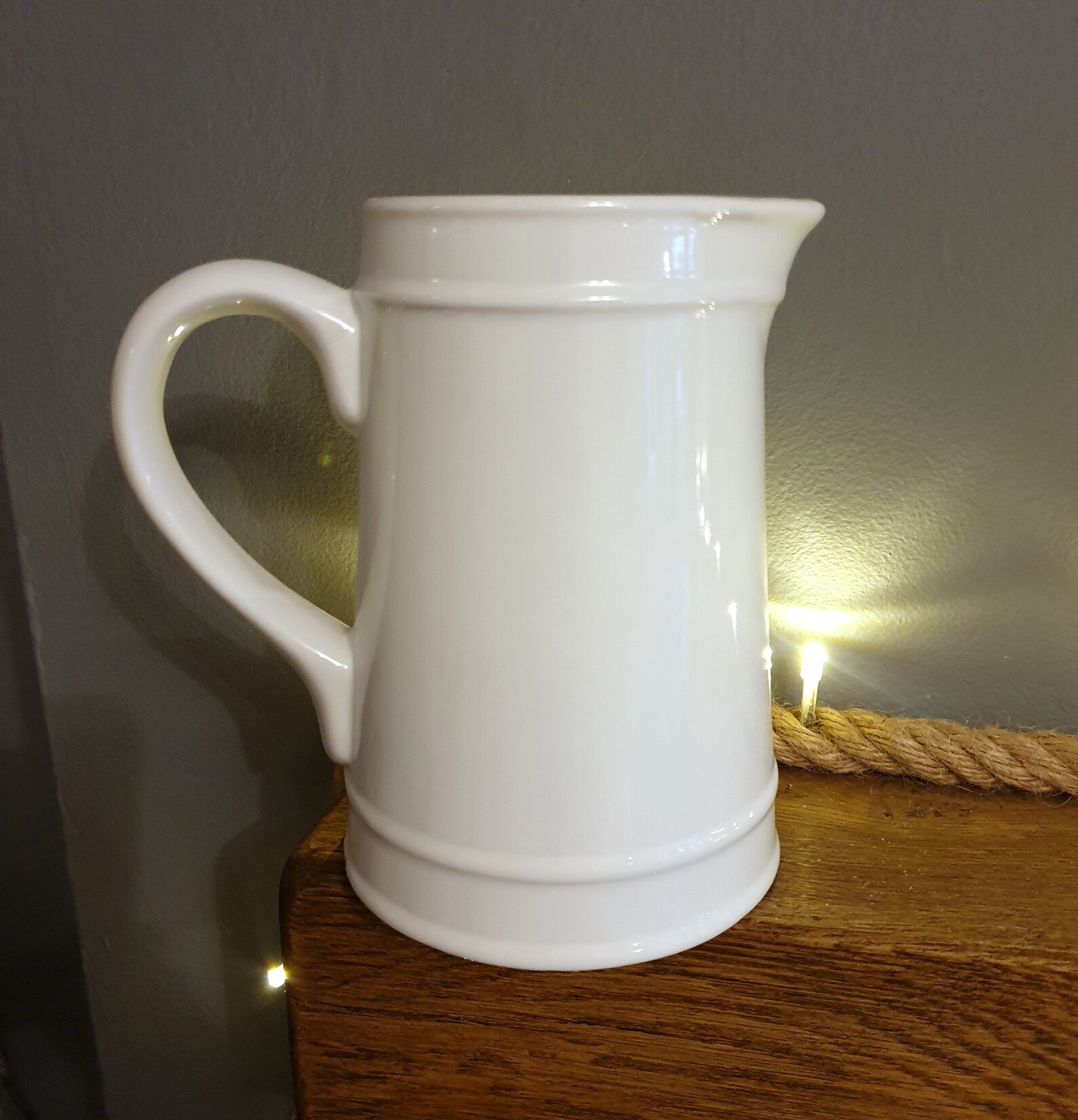 Stylish Hare white ceramic jug vase Etsy