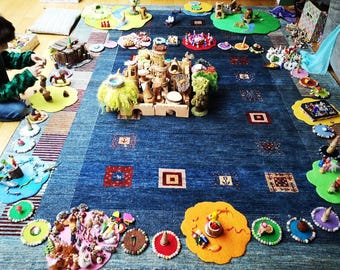 Treasure Trail Game: Creative Educational Homeschooling Activity (PDF Instructions)
