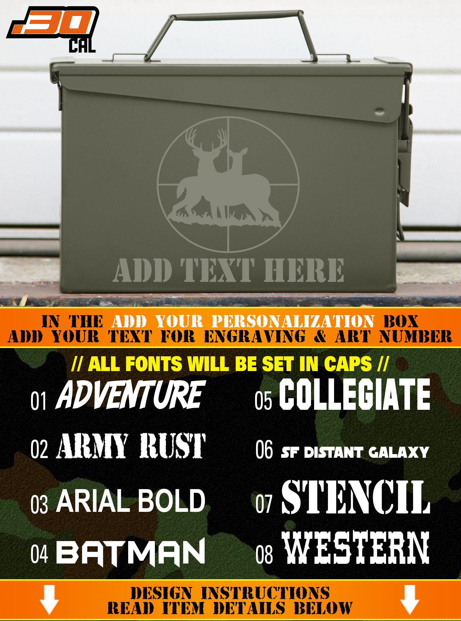 Personalized Hunting Gifts for Him Deer Theme Custom Engraved | Etsy