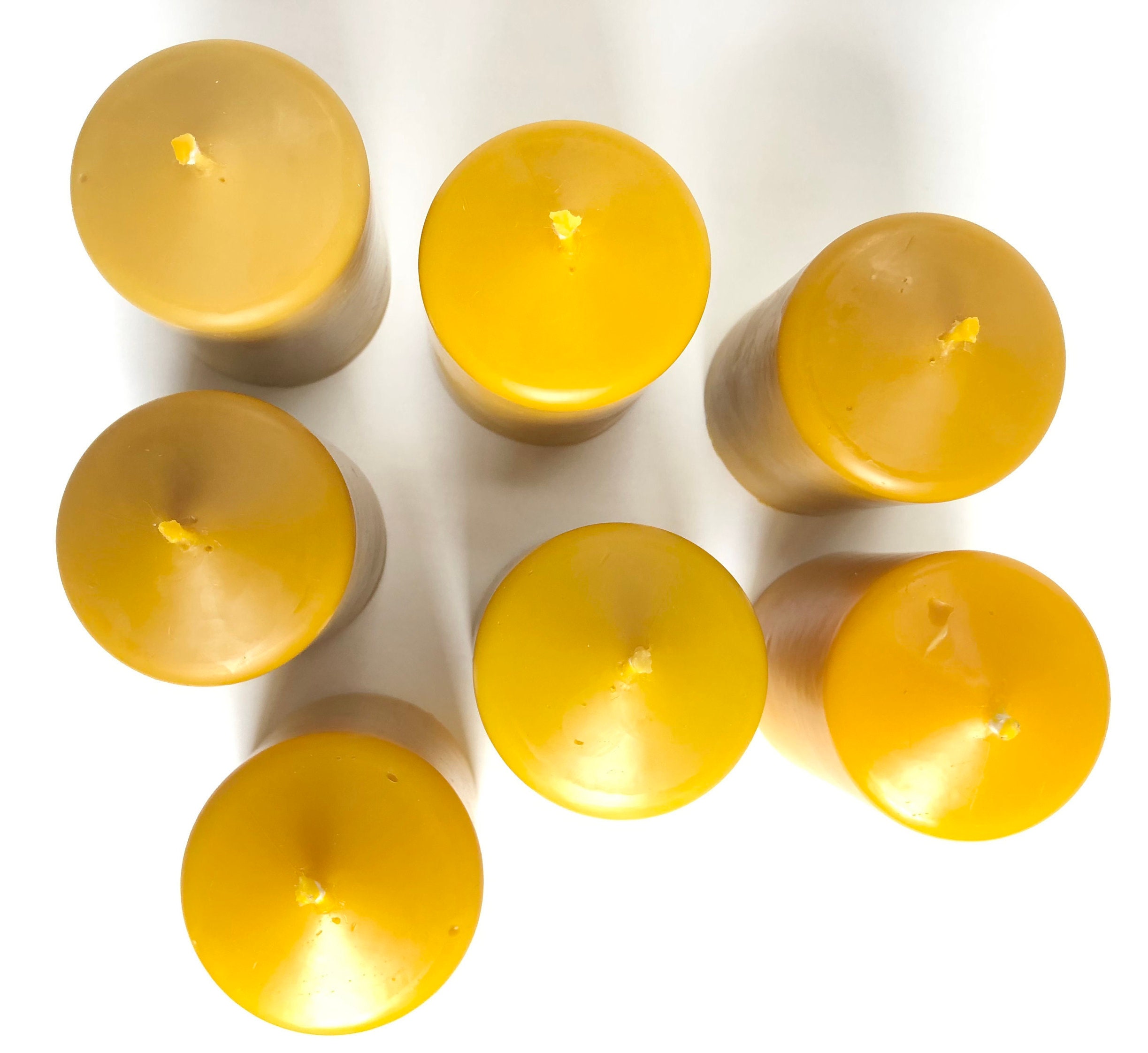 100 Pure & Natural Beeswax Candles Unscented Candle Anti Etsy UK
