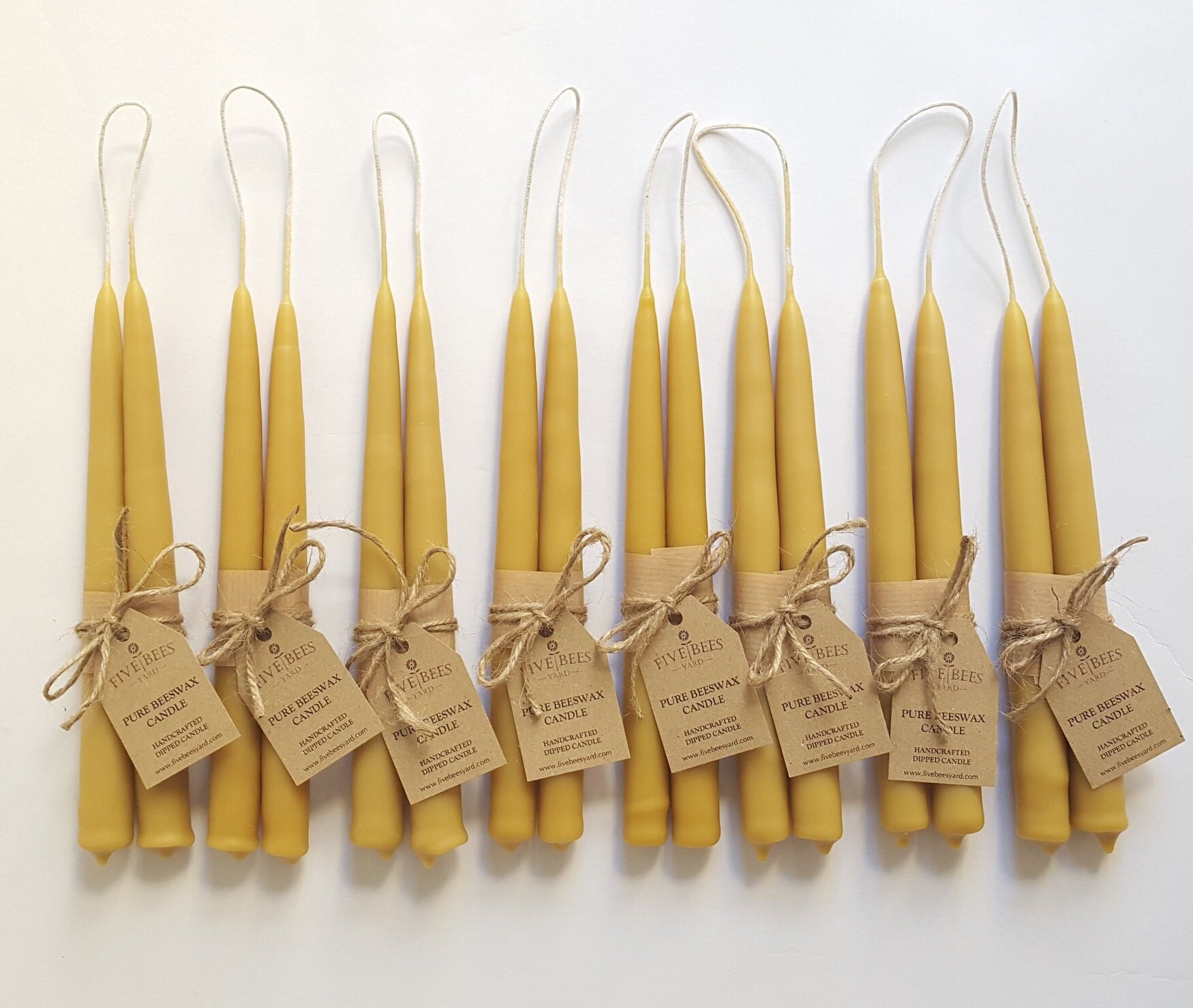 Taper Beeswax Candles Aromatherapy Candles Beeswax Candle Etsy UK