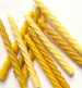 Taper candle, Dinner candle,Twisted taper,Beeswax tapers,Chandelier candle,Bulk pack,Candlestick,Candle pack,Spiral beeswax dinner candle 