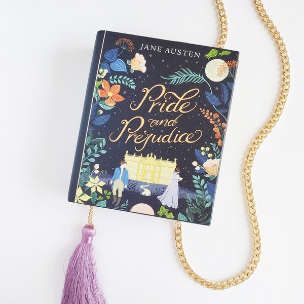 Book clutch Pride and Prejudice - book purse