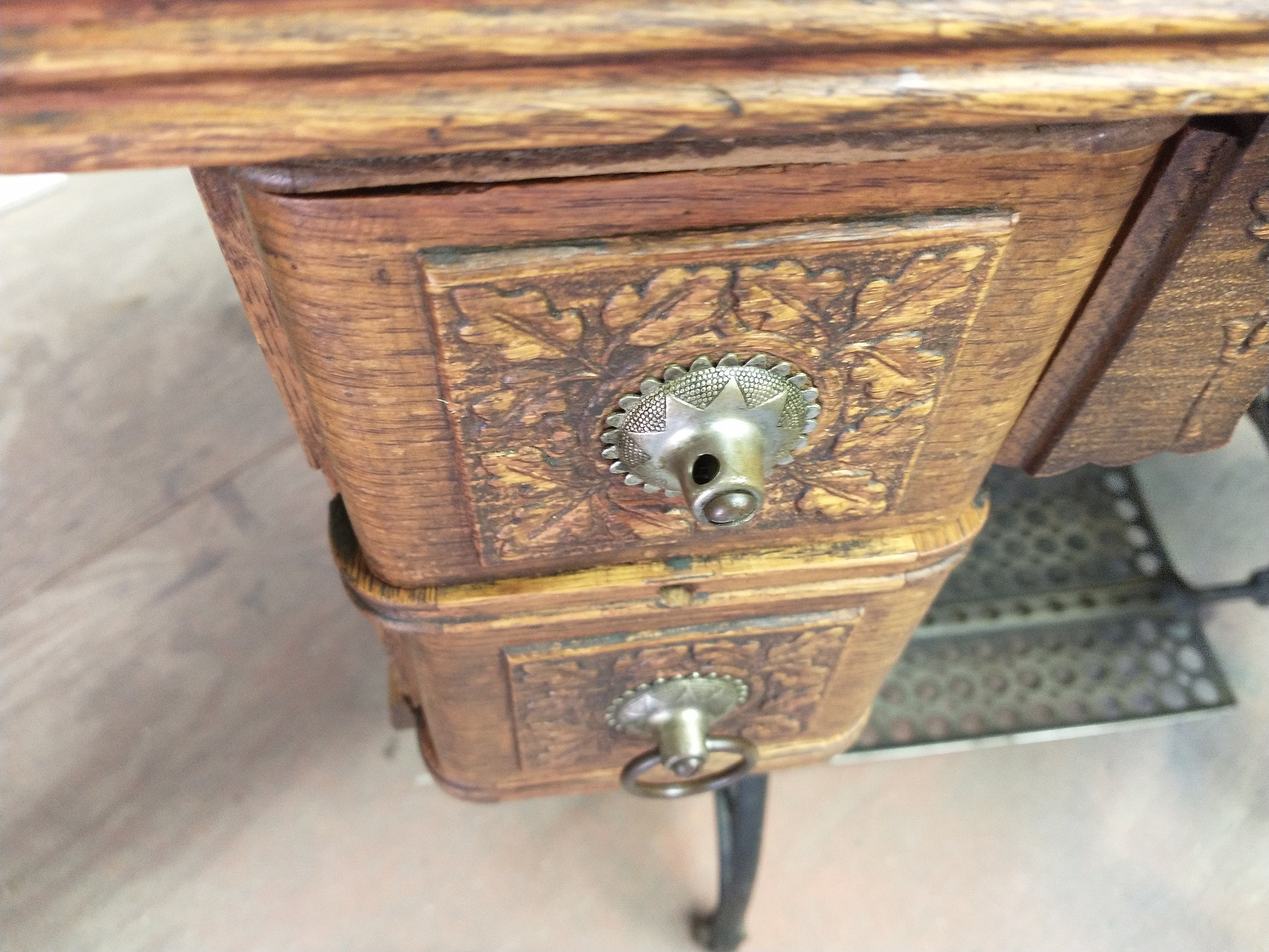 Antique White Rotary Sewing and Machine. Not Working Etsy