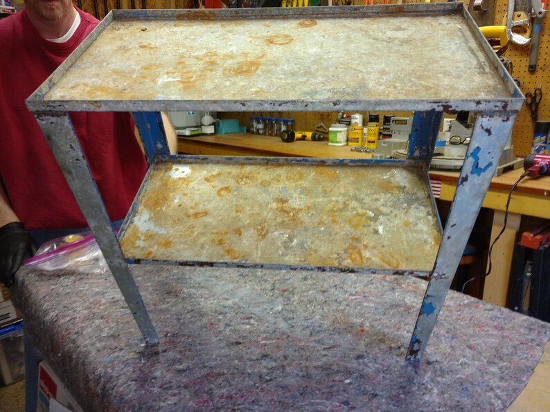 Entryway/Kitchen Storage Table Small Space Friendly Catchall Etsy