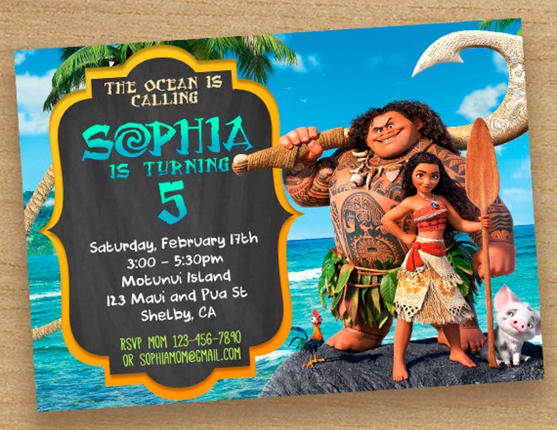 Moana Invite, Moana Birthday Social gathering Invitation, Moana Printable Maui Card, Disney Moana Invitation, Moana Birthday Customized Birthday photo about Moana Printable Invitations referred to as Moana Invite, Moana Birthday Celebration Invitation, Moana Printable Maui Card, Disney Moana Invitation, Moana Birthday Personalized Birthday