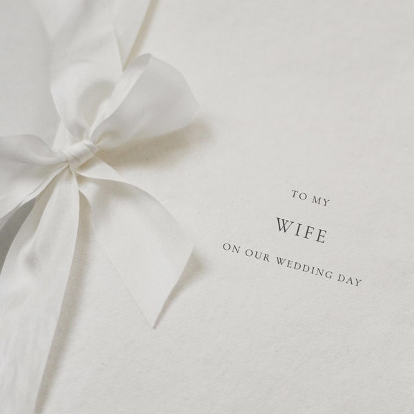 Husband & Wife Set Wedding Vow Books | Set of Vow Books Silk Ribbon | Personalised Vows | Personalised Bride Groom Wedding Gift