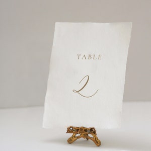Numeri da tavolo per matrimonio di lusso Nomi da tavolo per matrimonio in carta con bordo in carta / stemma Numero da tavolo in carta italiana / carta fatta a mano