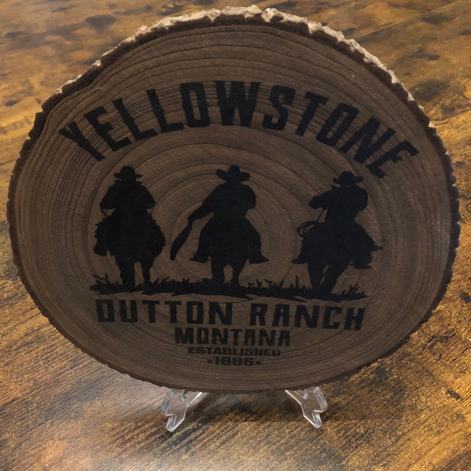 Yellowstone Plaque Yellowstone Merchandise Yellowstone Etsy UK
