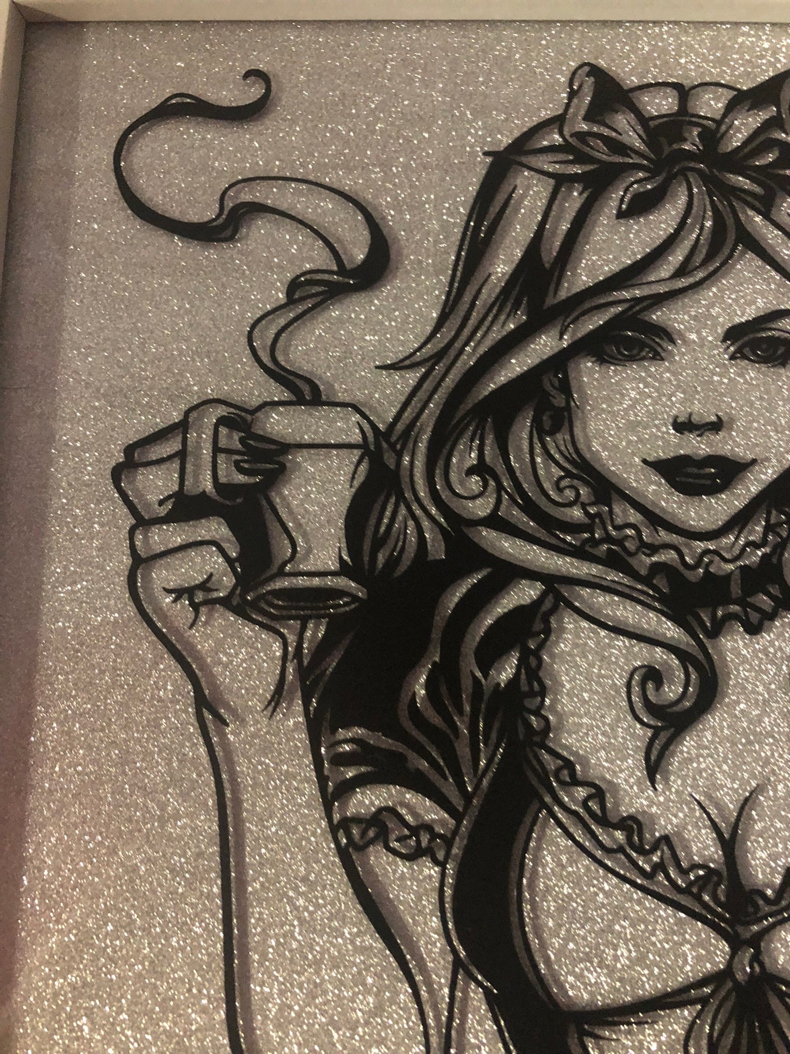 Alice in Wonderland Wall Art Alice in Wonderland Framed Etsy UK