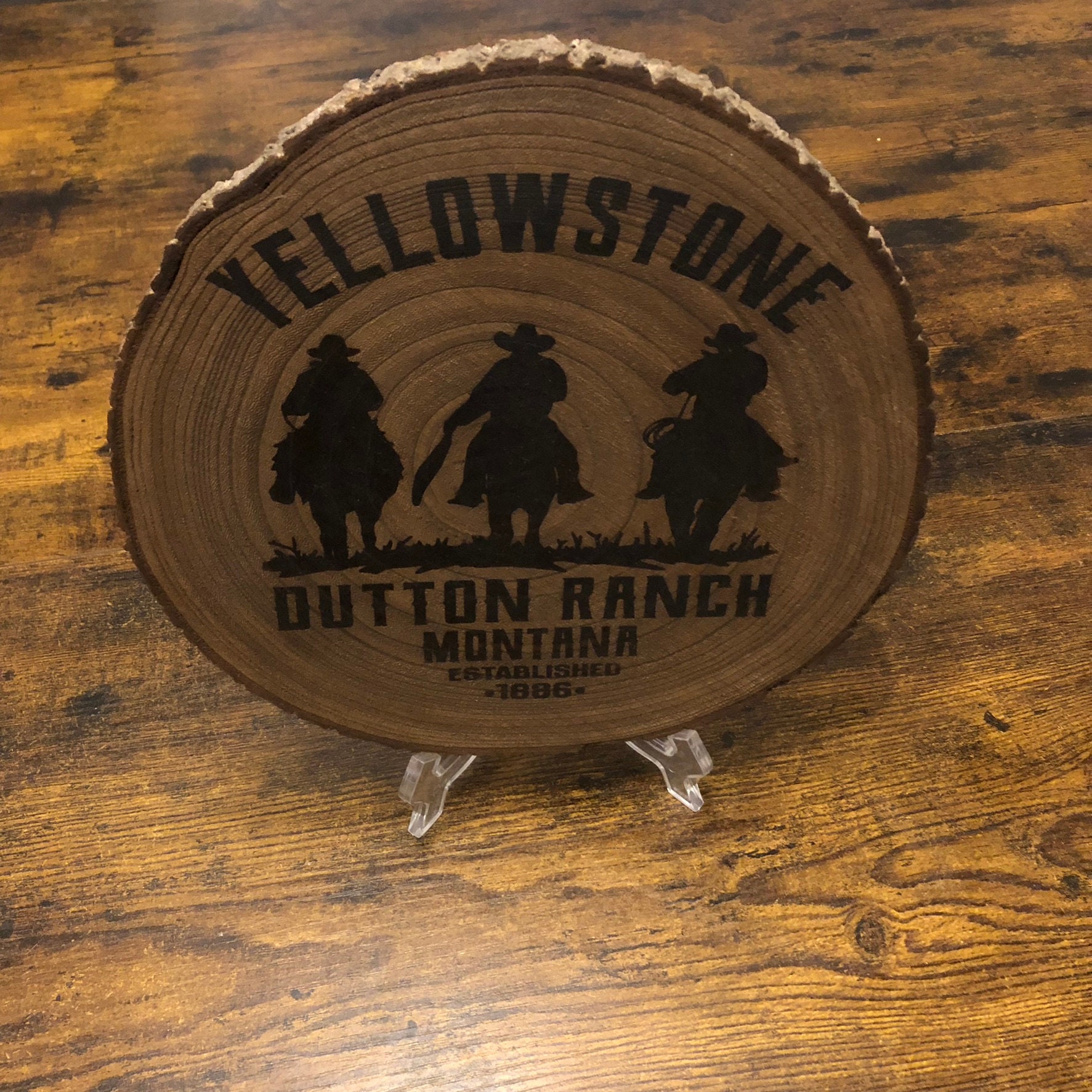 Yellowstone Plaque Yellowstone Merchandise Yellowstone Etsy UK