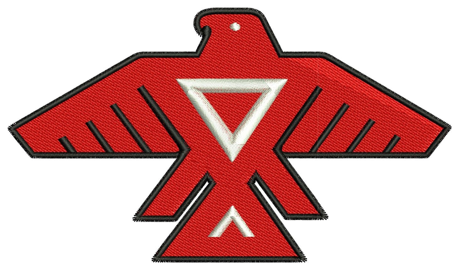 サンダーバード刺繍デザイン、アニシナベ サンダーバード デジタル ダウンロード、刺繍ファイル、即時ダウンロード