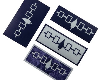 Iroquois Native Patch, Wampum Applique Patch