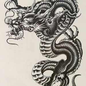 Dragon Waterproof Temporary Tattoo