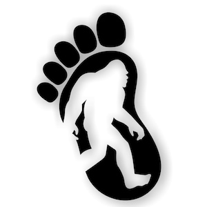Bigfoot Vinyl Decal