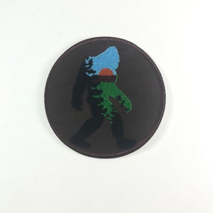 Bigfoot Iron-On Embroidered Patch