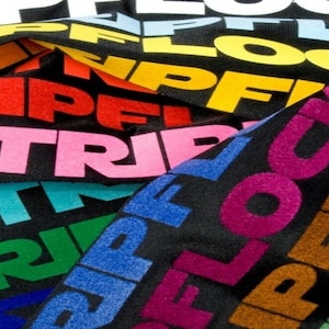 Custom Flock Iron On, Personalized Heat Transfer, Fuzzy Flock Iron On, Custom Iron On Letters, Personalized Text, Ready To Press