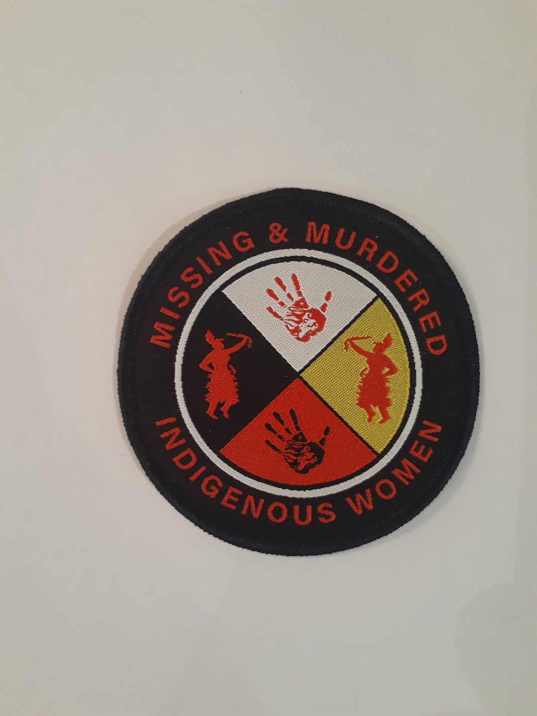 MMIWG Patch, Missing and Murdered Indigenous Women Iron on Patch, Red ...