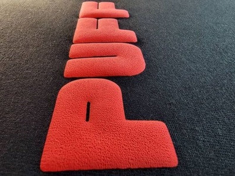 Custom Puff Print, 3D Puff HTV, Custom Iron on Letters, Custom Puff ...