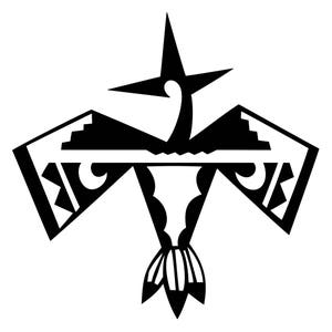Crane Bird Vinyl Decal
