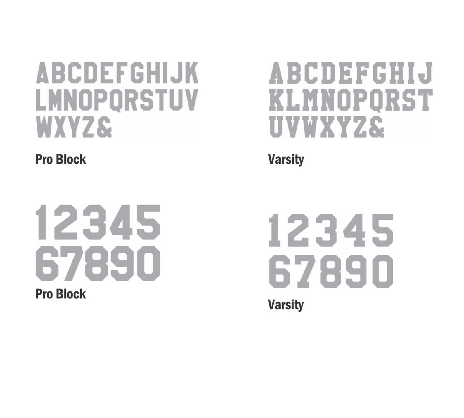 Siser Easyreflective, Reflective Letters, Iron-on Name, Custom ...