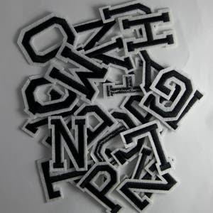 Alphabet Embroidered Iron-On Letter