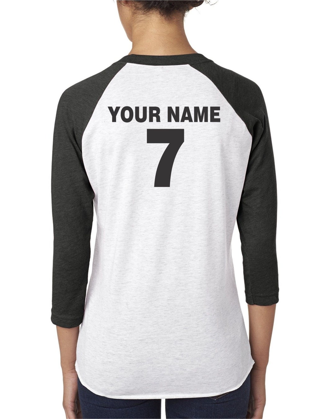 Custom Jersey Name and Number, Custom Iron on Glitter Number, Custom
