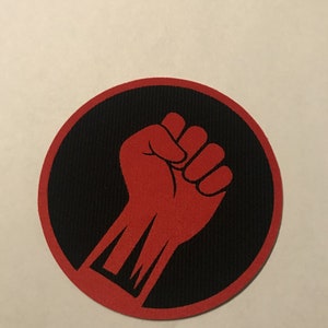 Resist Fist Iron On Patch