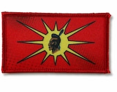 Mohawk Warrior Flag Iron On Patch