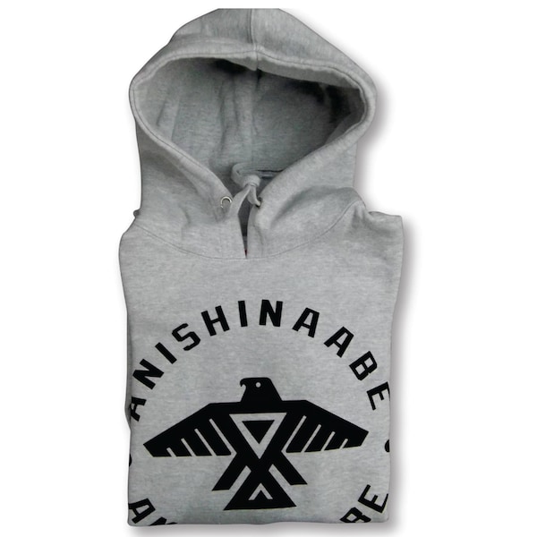 Anishinaabe Unisex Hoodie, Anishinaabe Thunderbird Hoodie