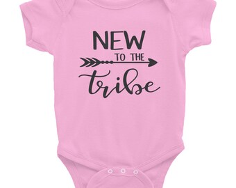 New To The Tribe Infant Baby Rib Bodysuit- New To The Tribe T-Shirt