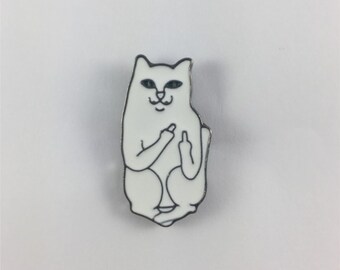 Middle Finger Cat Etsy