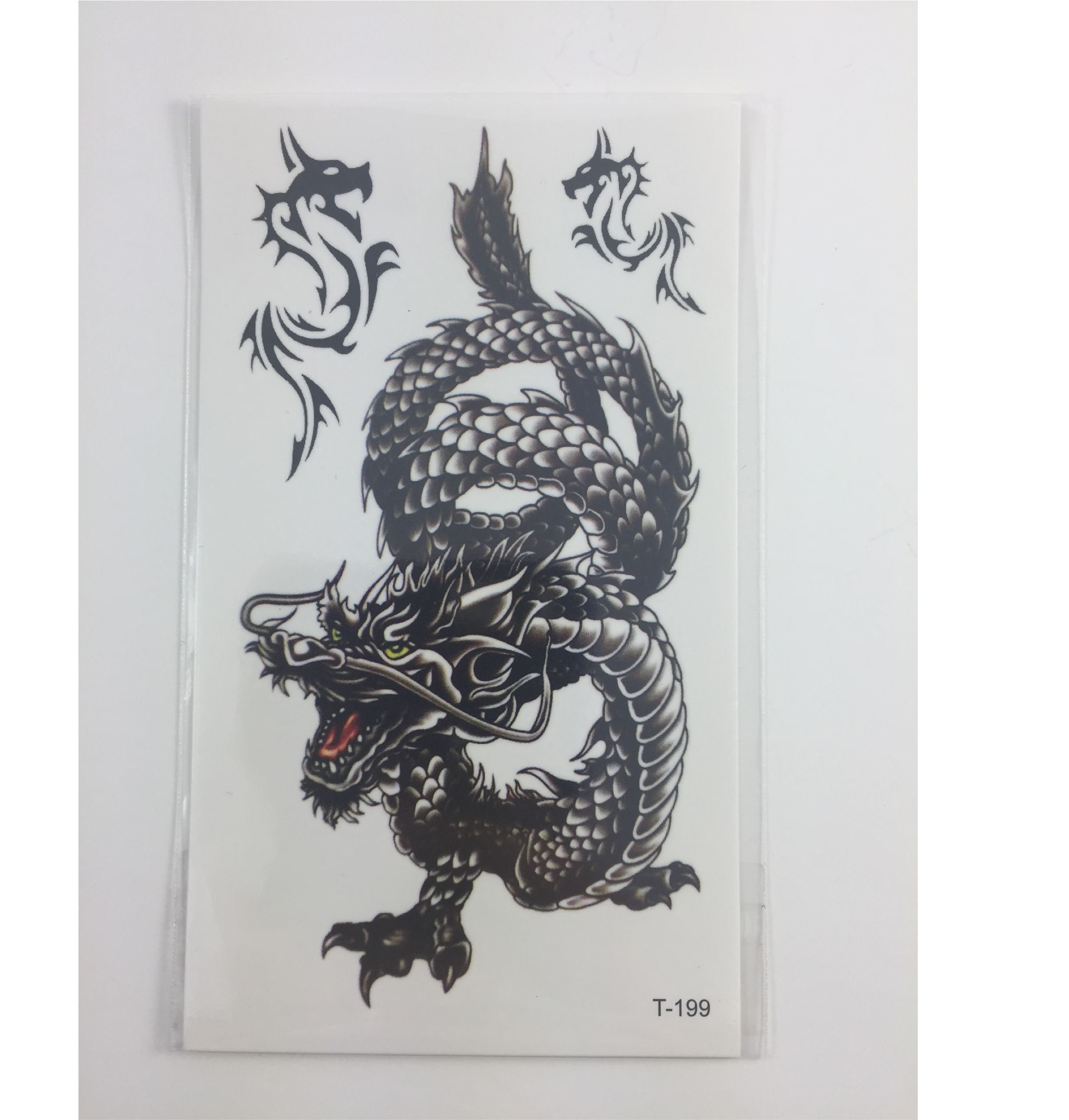 Large Oriental Dragon Temporary Tattoo – TattooIcon