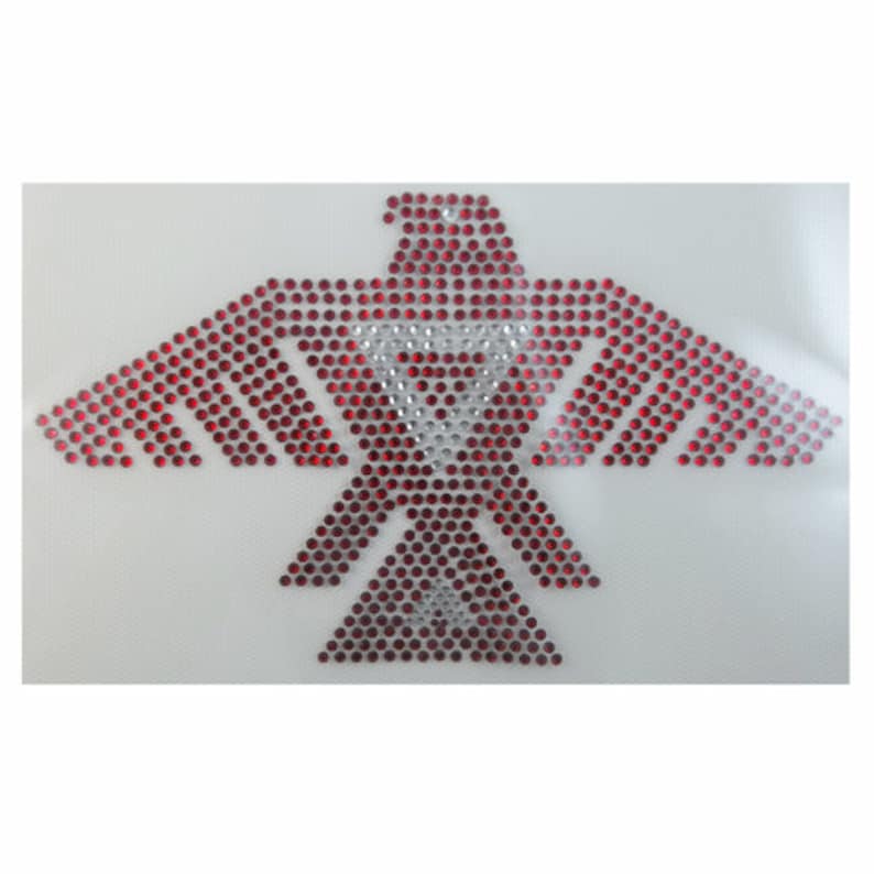 Thunderbird Rhinestone Iron on Transfer - Etsy